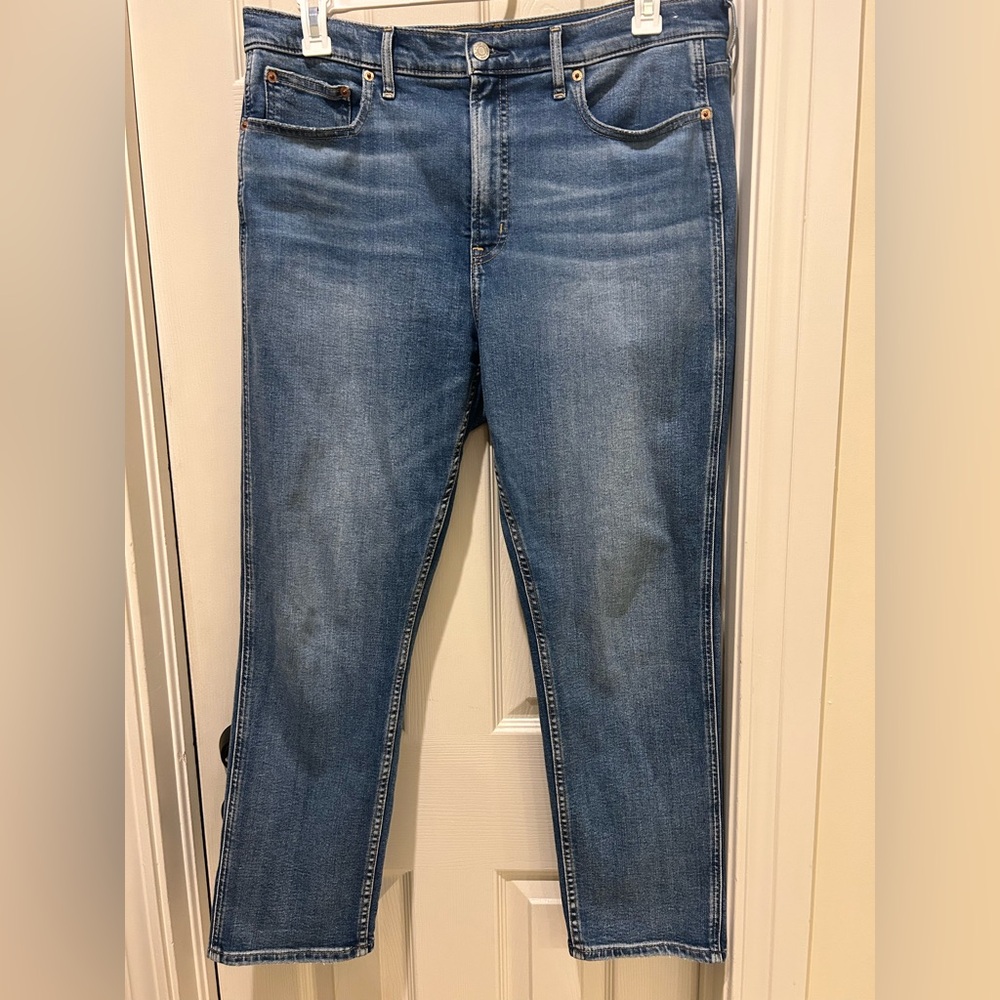 GAP High Rise Vintage Slim Denim 33/16R